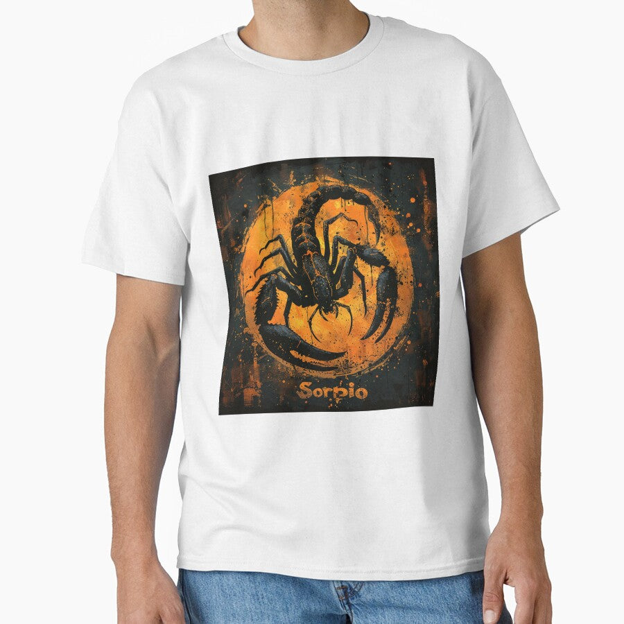Grunge Style Scorpio Zodiac Sign by AiHead