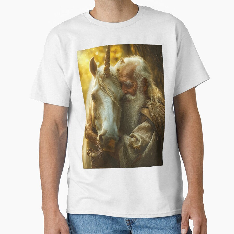 Whispers of Wisdom: The Wise Man and the Unicorn by Philipe3d