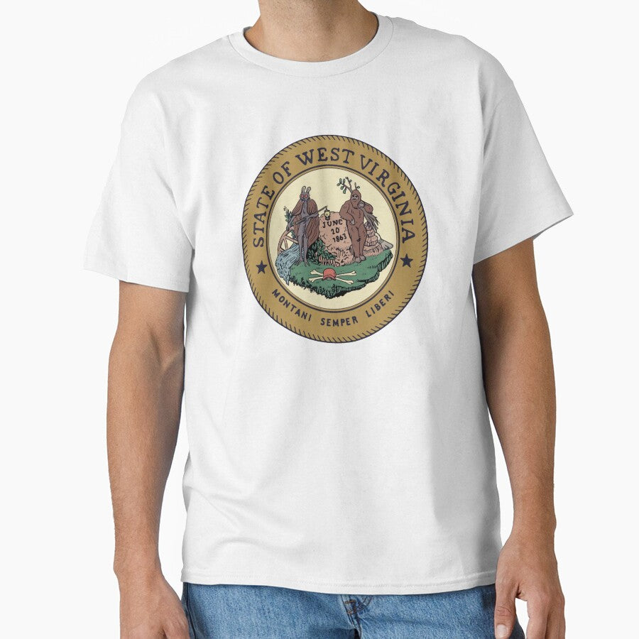 Cryptid State Seal of West Virginia by Egertron