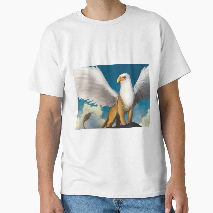 A Mighty Griffin standing on a cliff by Aktio  Design