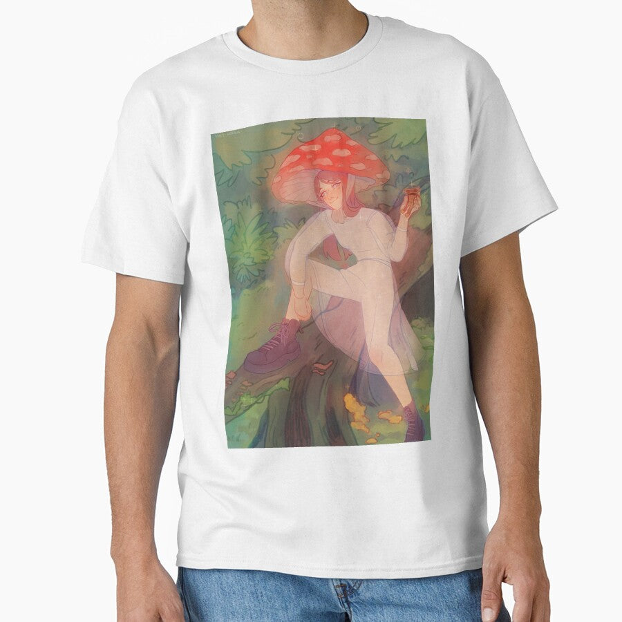 mushroom fairy by tiny-horror