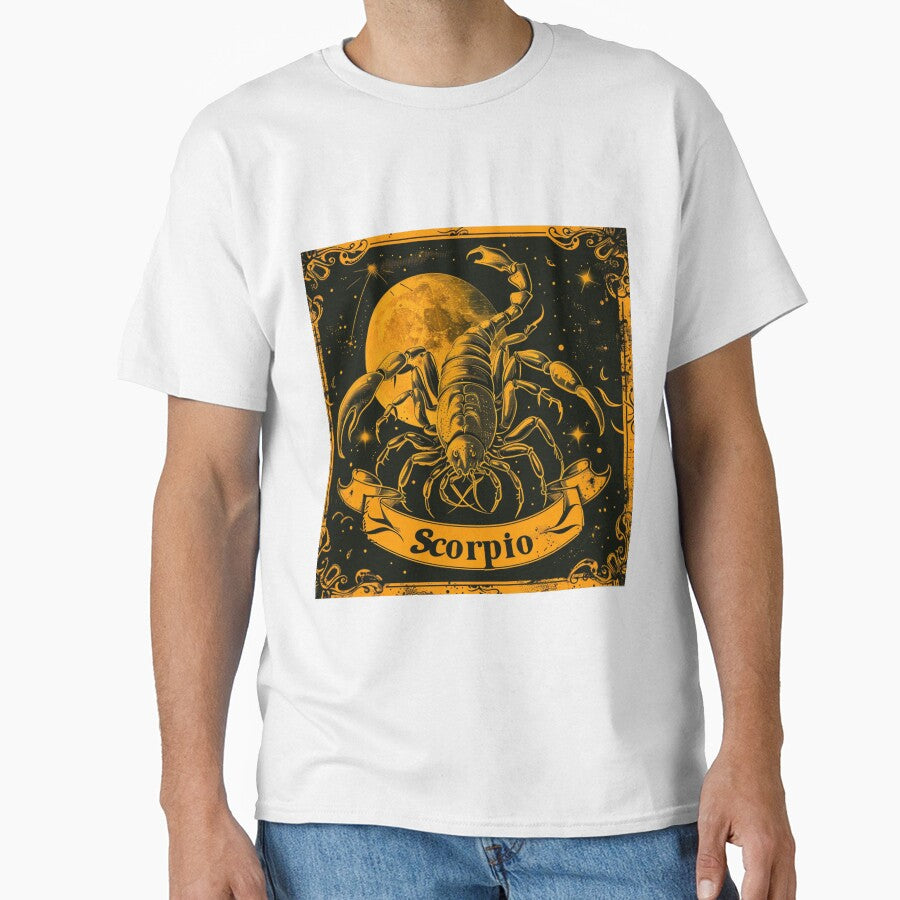 Vintage Style Scorpio Zodiac Sign by AiHead