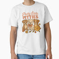 Pretty Little Pitties – Cute Retro Pitbull Puppy Trio by Barrivey