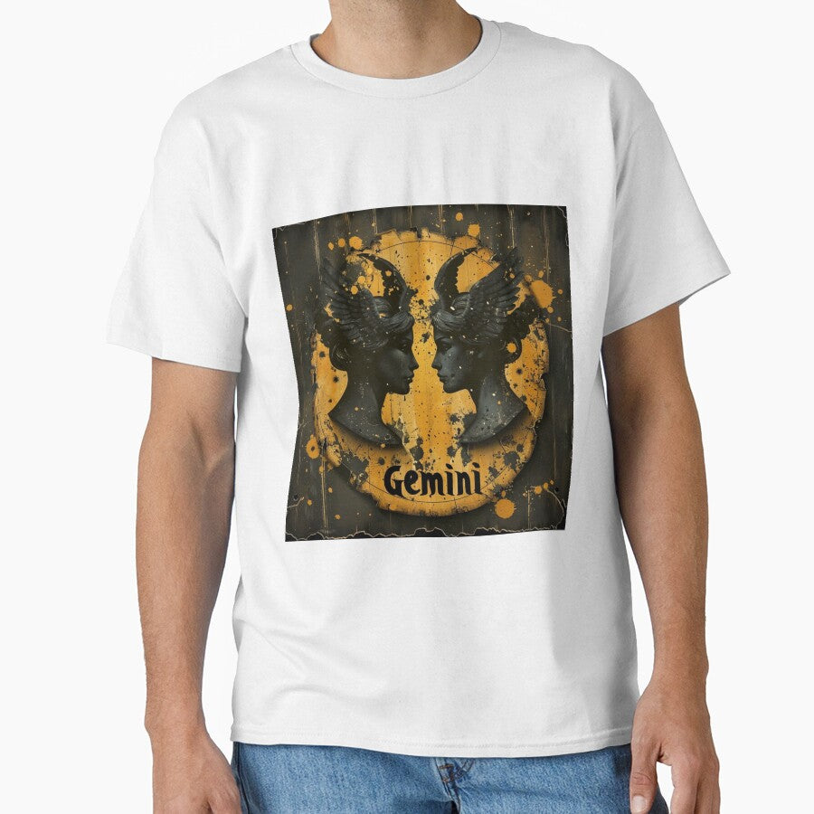Grunge Style Gemini Zodiac Sign by AiHead
