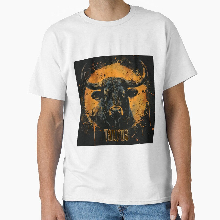 Grunge Style Taurus Zodiac Sign by AiHead