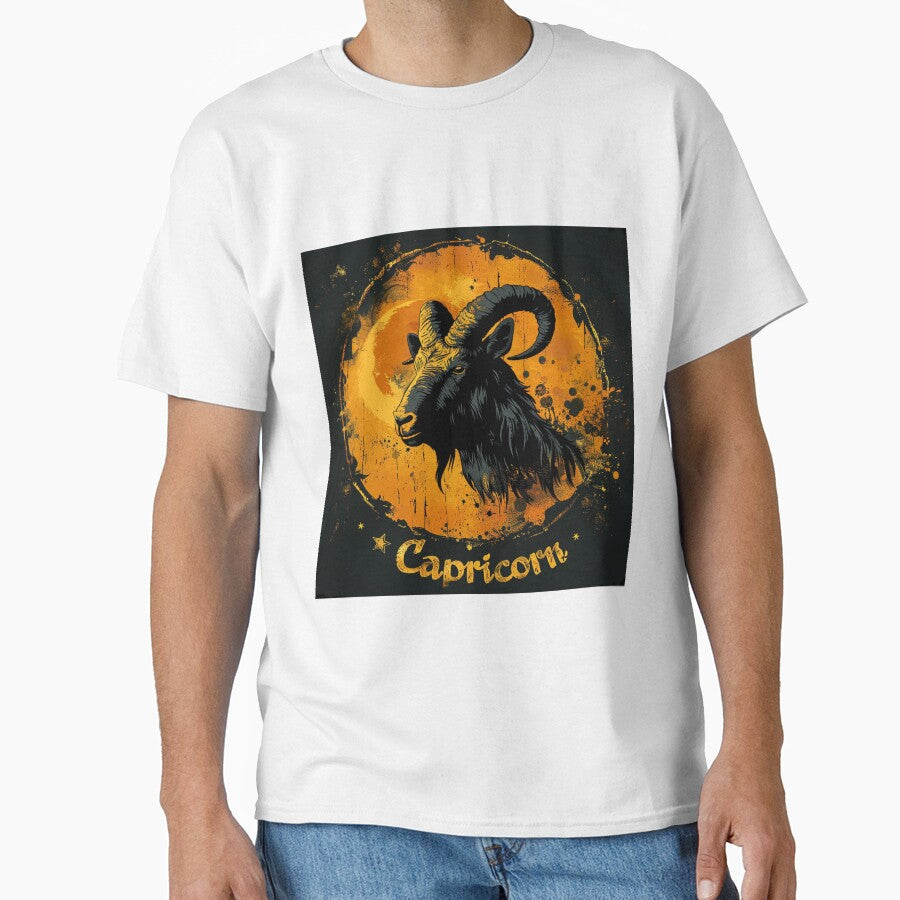 Grunge Style Capricorn Zodiac Sign by AiHead
