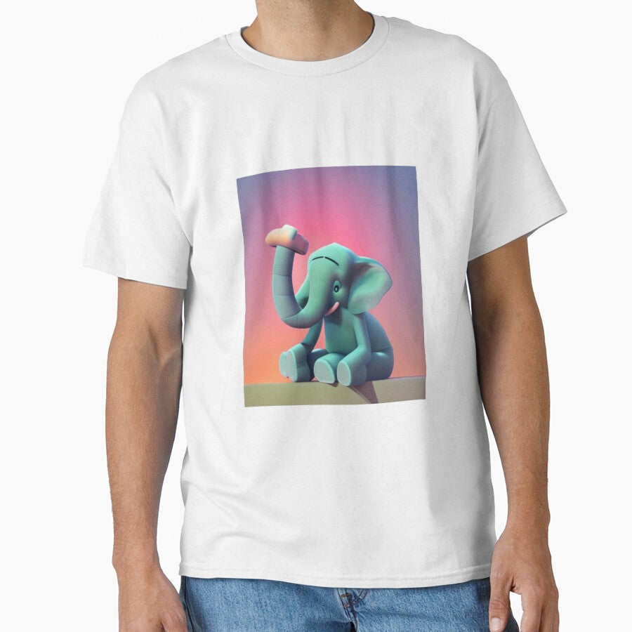 Very Sad Elephant.  Crying Animals by LeanDesigns