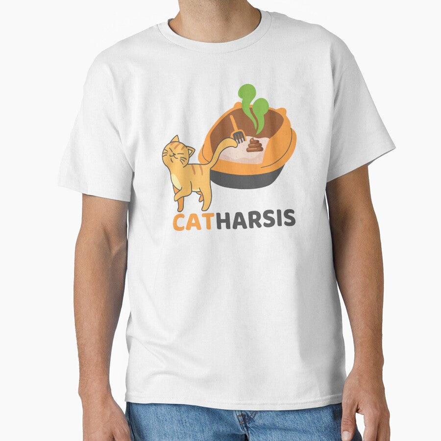 CATharsis - Funny Gifts for Catlover and His/ Her Cat by bunchofalex