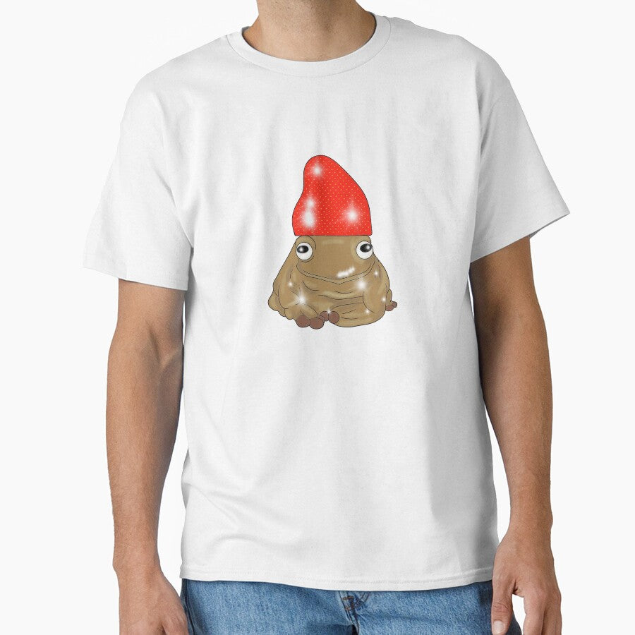 Cute frog with a strawberry on his head by Pixi-egirl