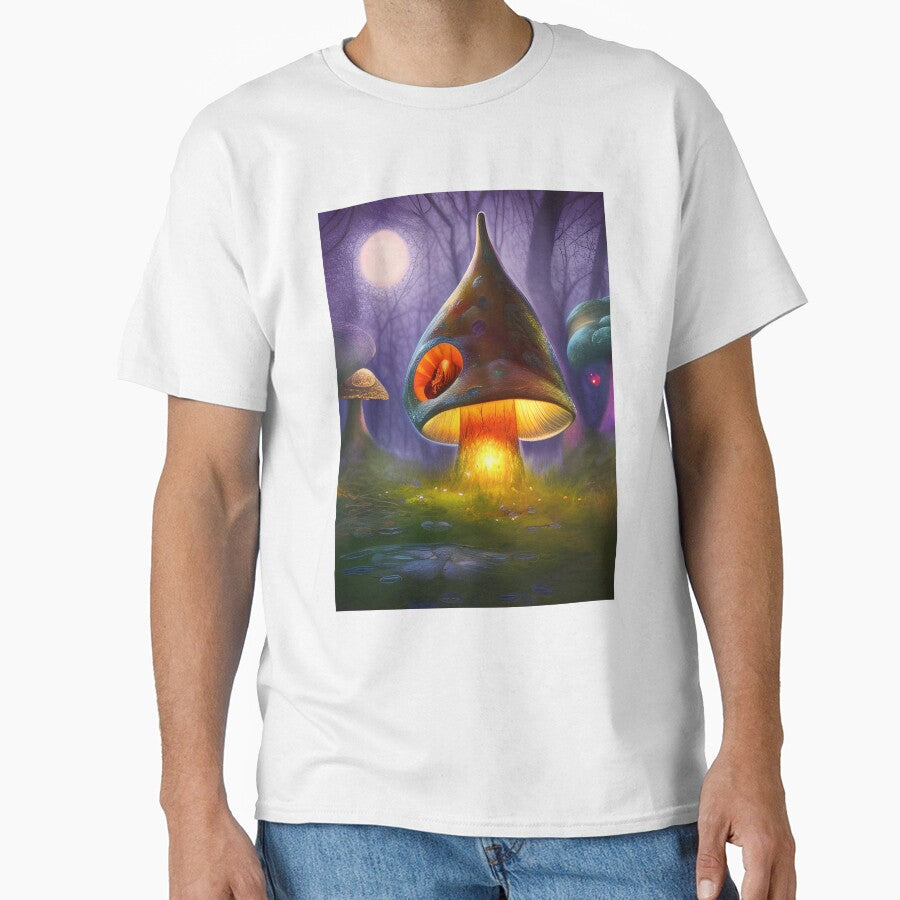 Moonlit Mushroom by GoodaBeing