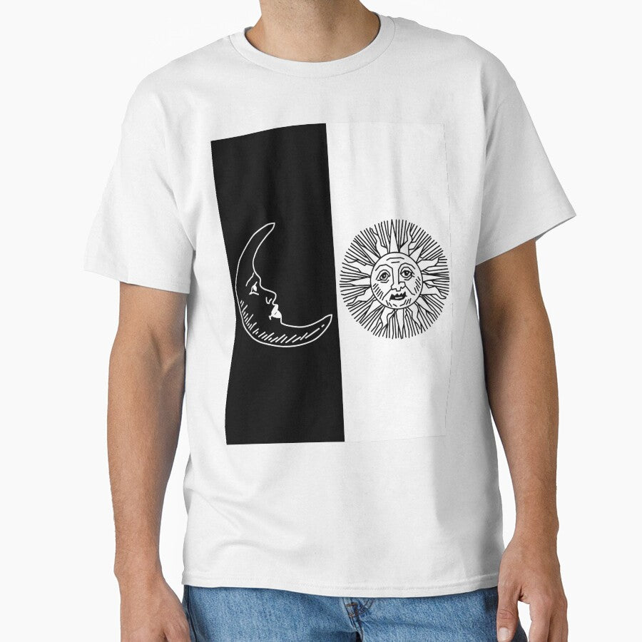 Vintage Moon and Sun by avejane