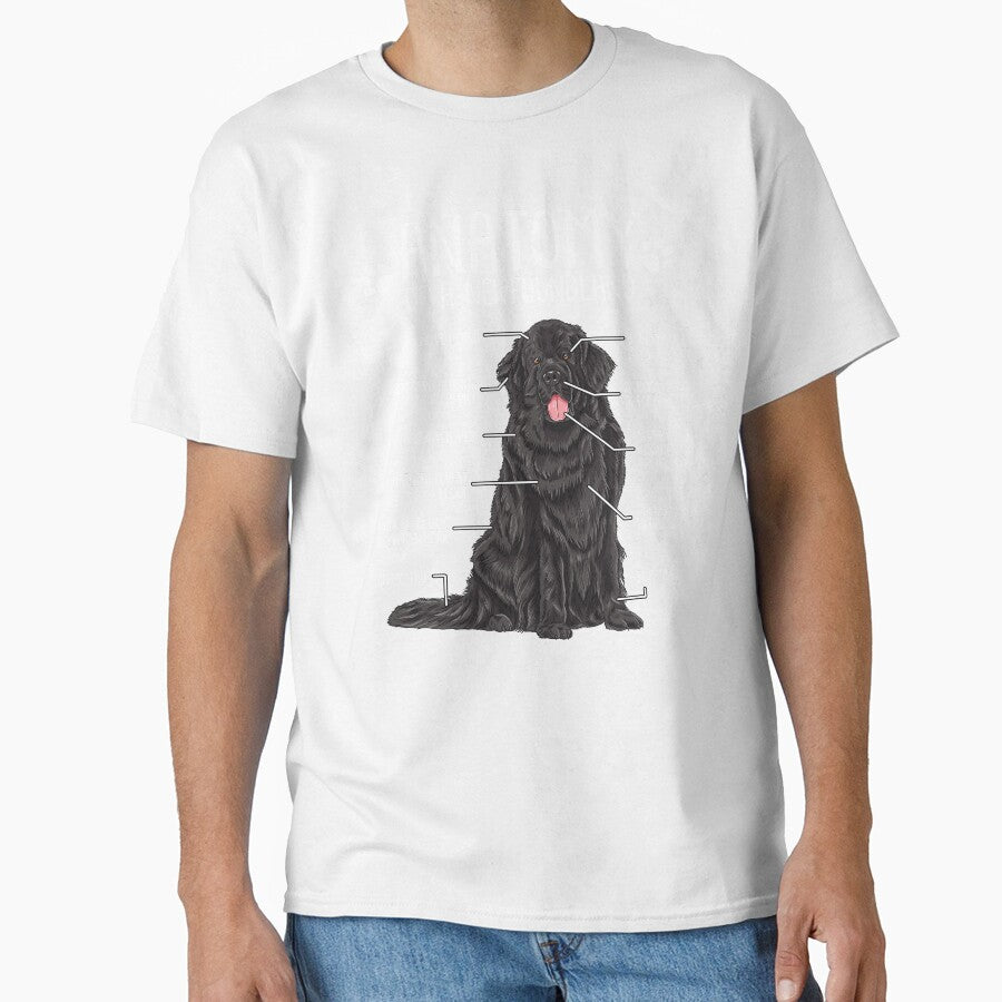 Funny Newfoundland Anatomy Newfie Dog Lover by lanynx design
