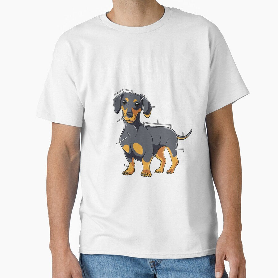 Funny Dachshund Anatomy Dog Lover Wiener Dog Cute Doxie by lanynx design