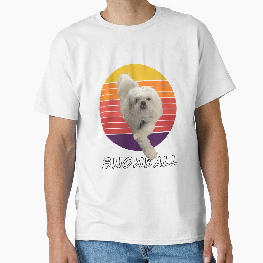 Love, SNOWBALL ,CUTE ,retro,Dog Lover KIDS MEN WOMEN T-Shirt by ArtByMigdad