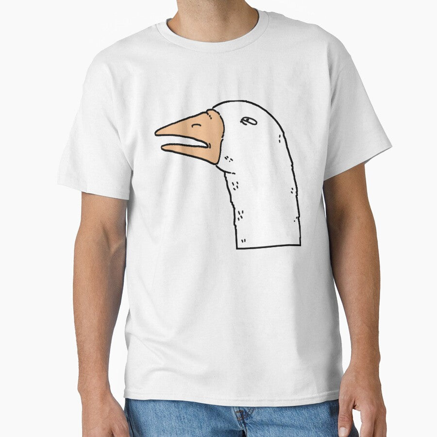 Skeptical Goose by AdhesiveArchive