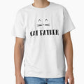The CAT Father | Funny Cat Dad Parody Design Gift for Cat Lovers by Nafiul