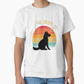 Bark all about it - Retro sunset Dog Lover by ChromaHeaven