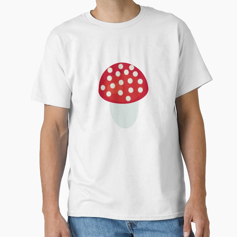 Amanita Mushroom – Cozy Fungi Art by Emerald-Otaku