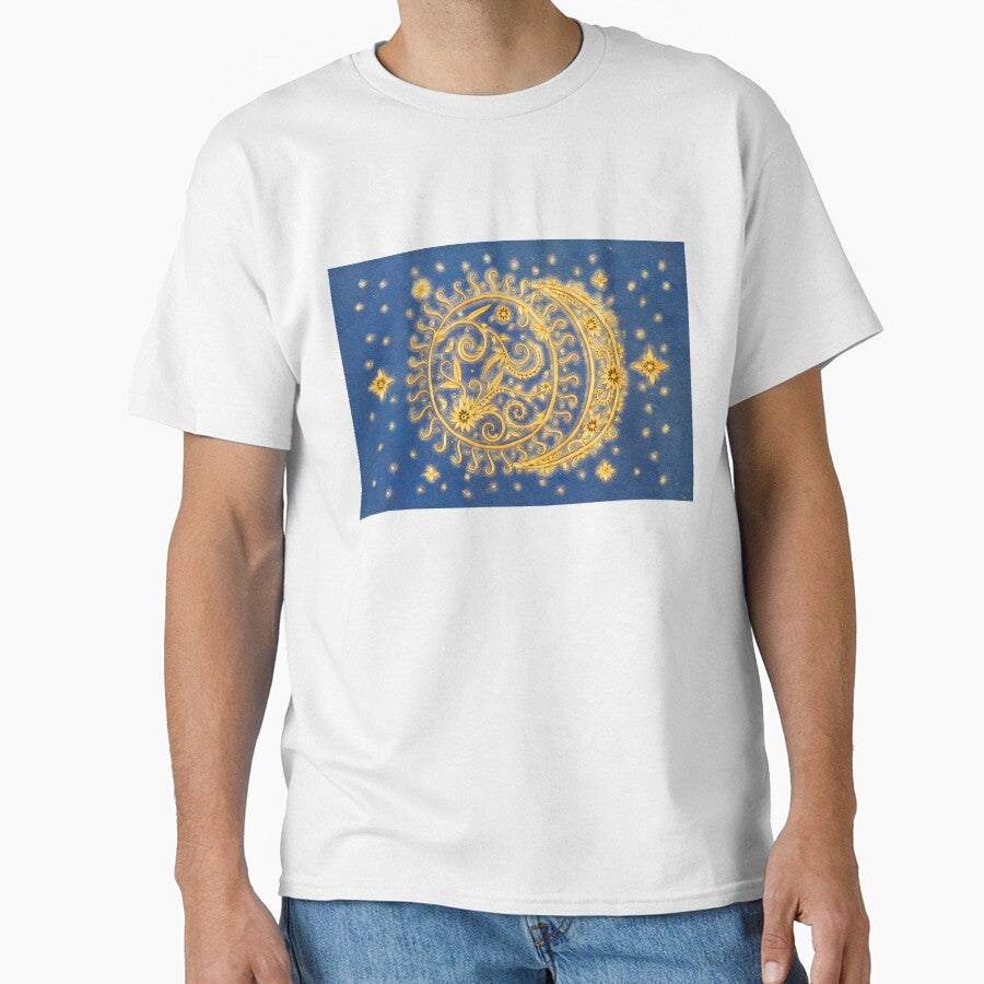 Celestial Bodies - Sun and Moon by DeidreDreams