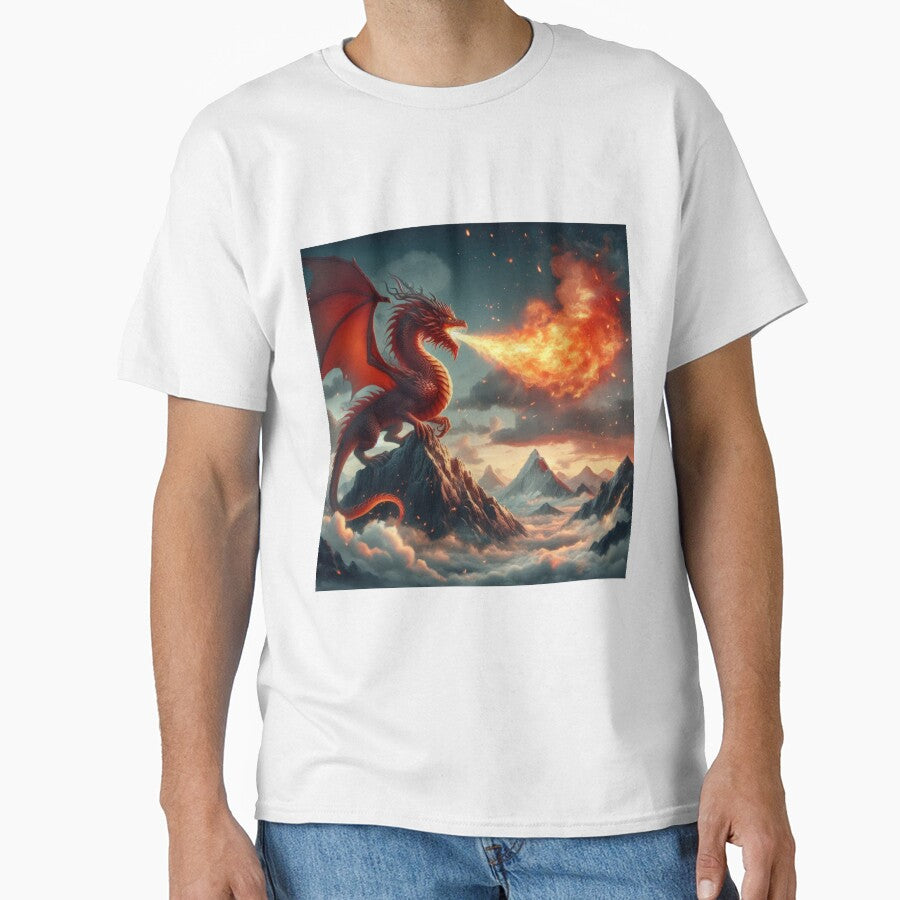 Red Dragon Guardian of the Flame by Expressions-Sel