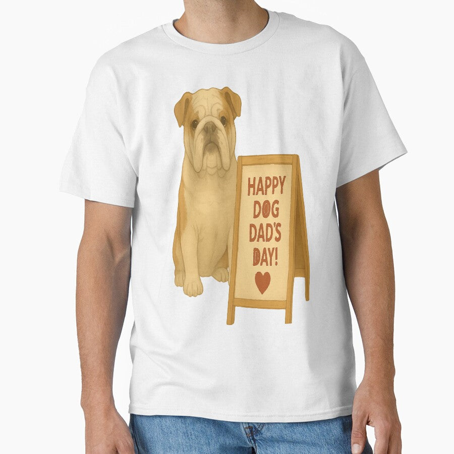 Bulldog Love for Dog Dads by AbstractAnom