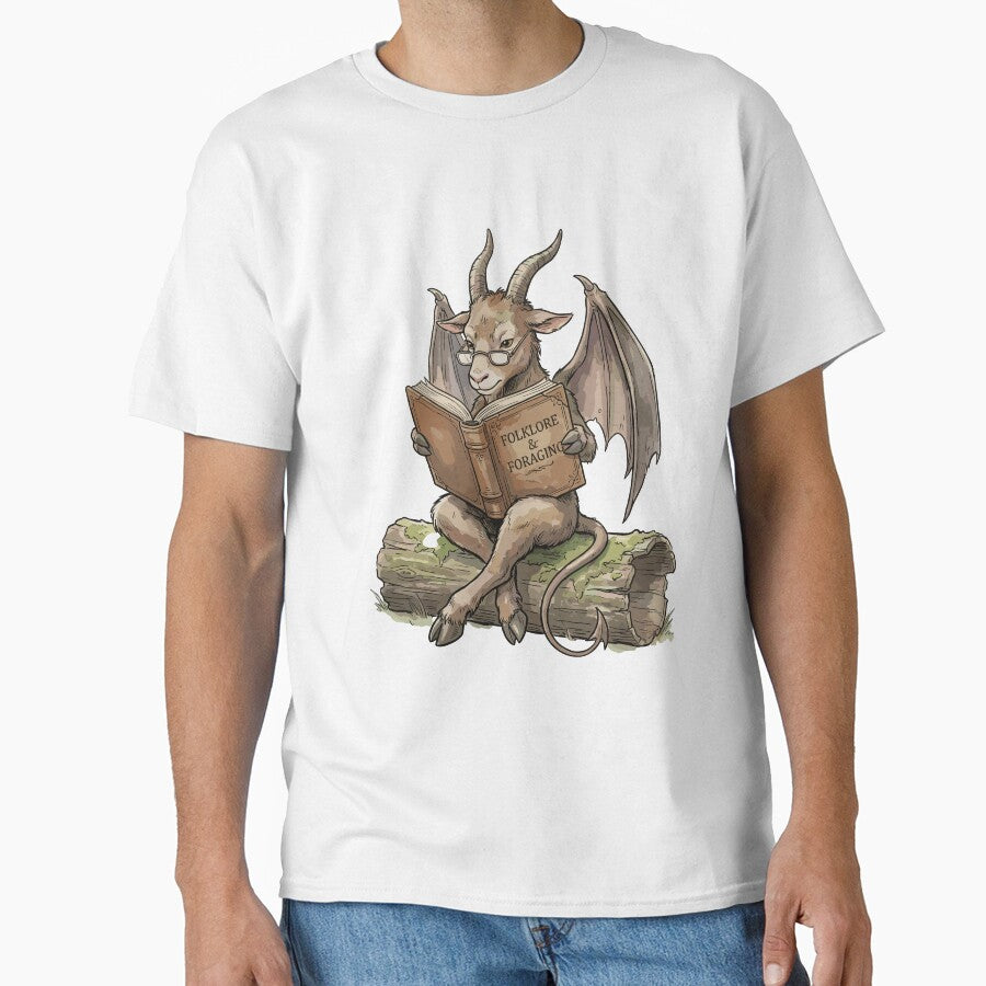 Cryptidcore: Jersey Devil's Reading Break by bapupa