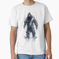 Bigfoot Watercolor Drip - Cryptid Delight by ZenEverAI