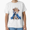 DOG WEAR CROWN Funny Dog Lovers Casual Everyday Style Outfit by Cre8tivePrint
