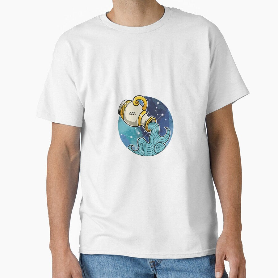 Aquarius zodiac sign illustration by DoodlesnPoodles