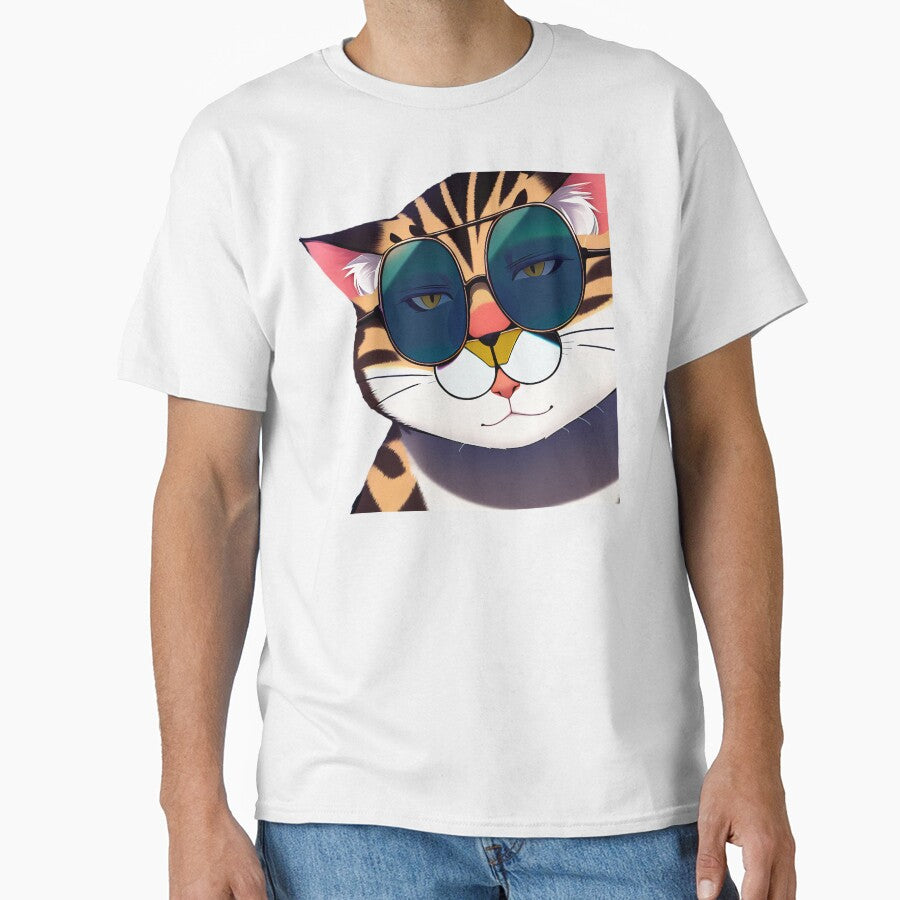 Meme Cat Funny With Sunglasses Sticker by BAYFAIRE