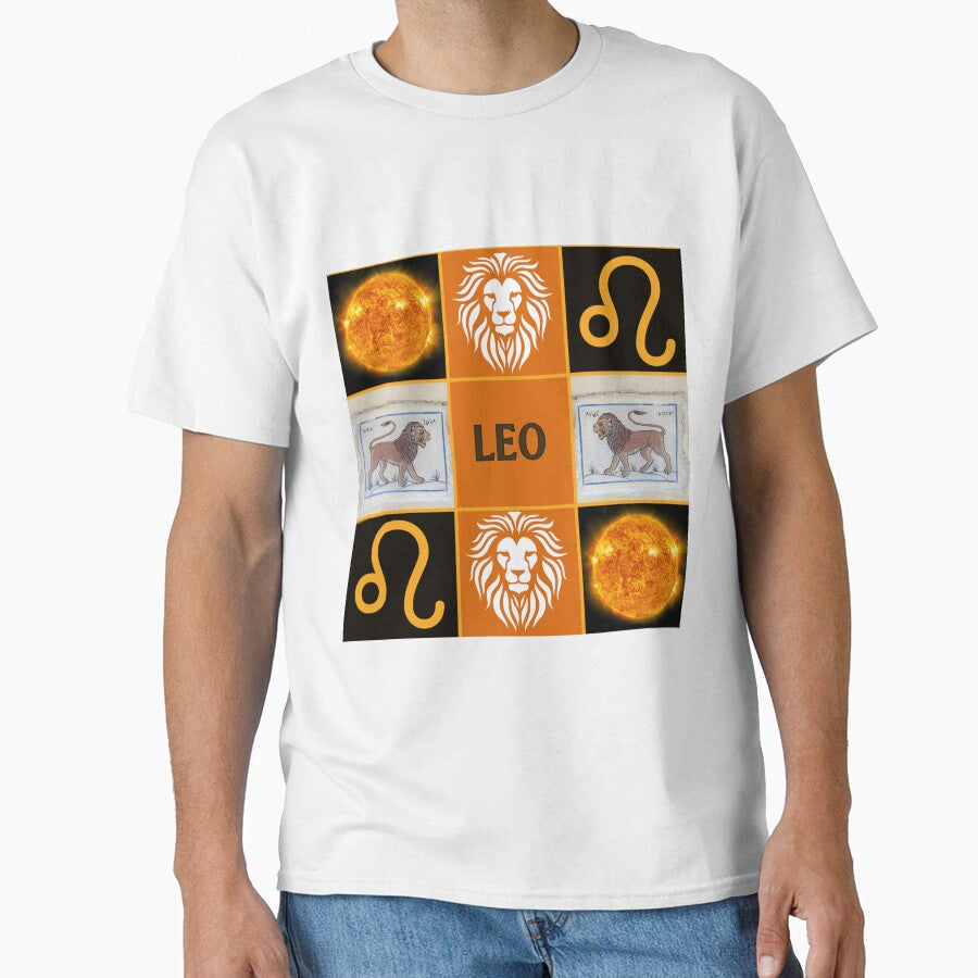 Leo Lion Zodiac Astrology Design by Scotti Cohn