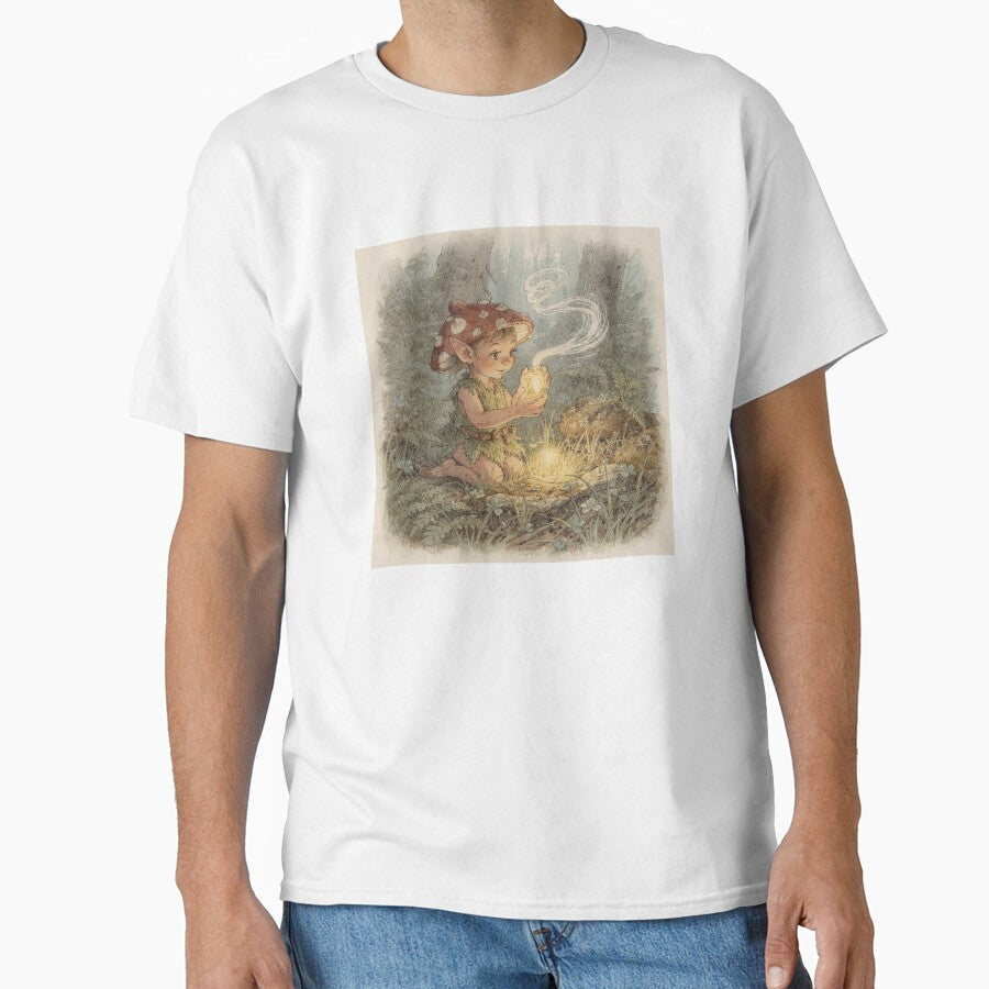 Toadstool Sprite Bottling Morning Fog by PictorialWhimsy