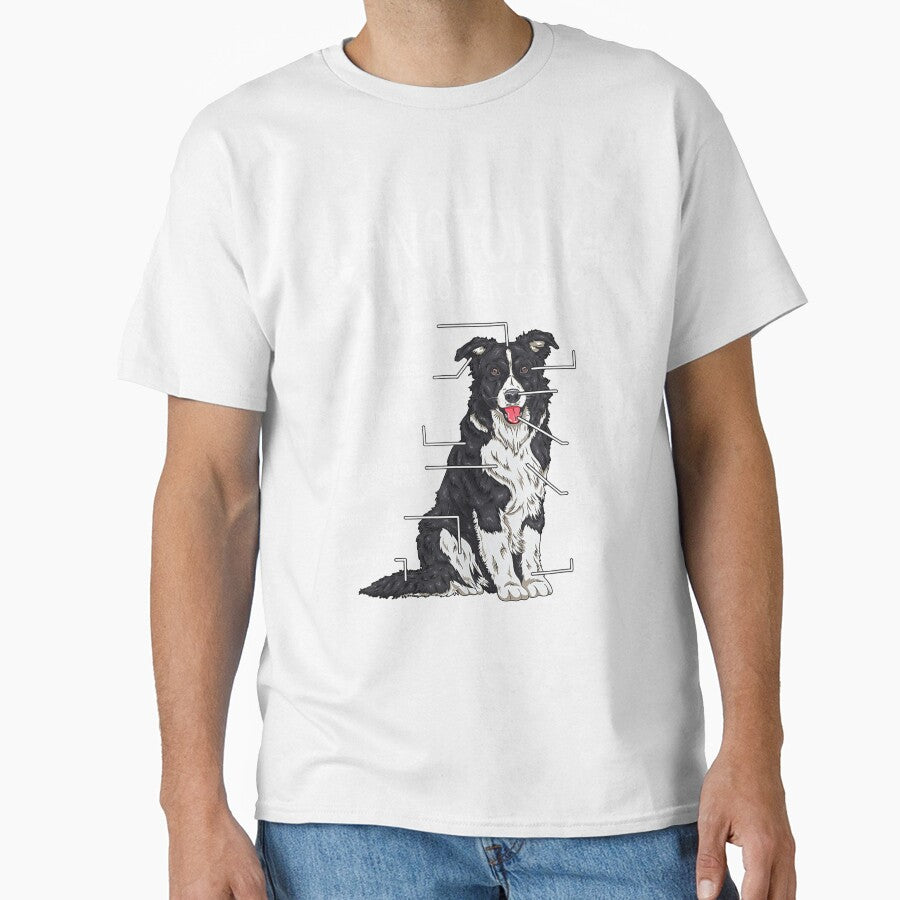 Funny Anatomy Border Collie Dog Lover by PanXuegang