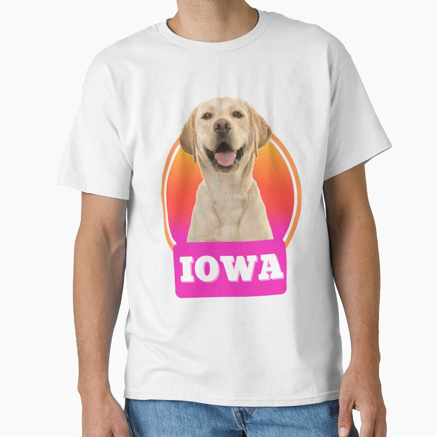 Iowa state and Labrador by Weather gifts