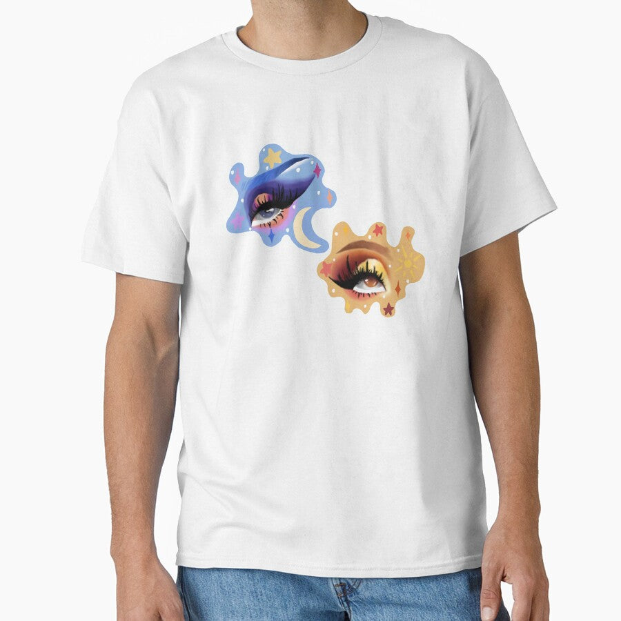 Sun and Moon Celestial Eyes Duo by ClamPaints
