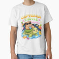 Capybara Turtle Club – Funny Chill Animal Meme Aesthetic Design by Wear Sculpt