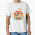Wag more bark less - Retro sunset Dog Lover by ChromaHeaven