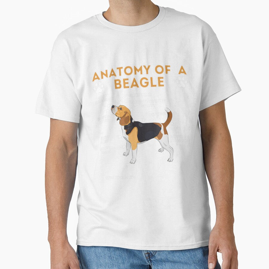 Anatomy Of A Beagle   Funny Beagle Dog Lover Pet Owner by alifehcmc