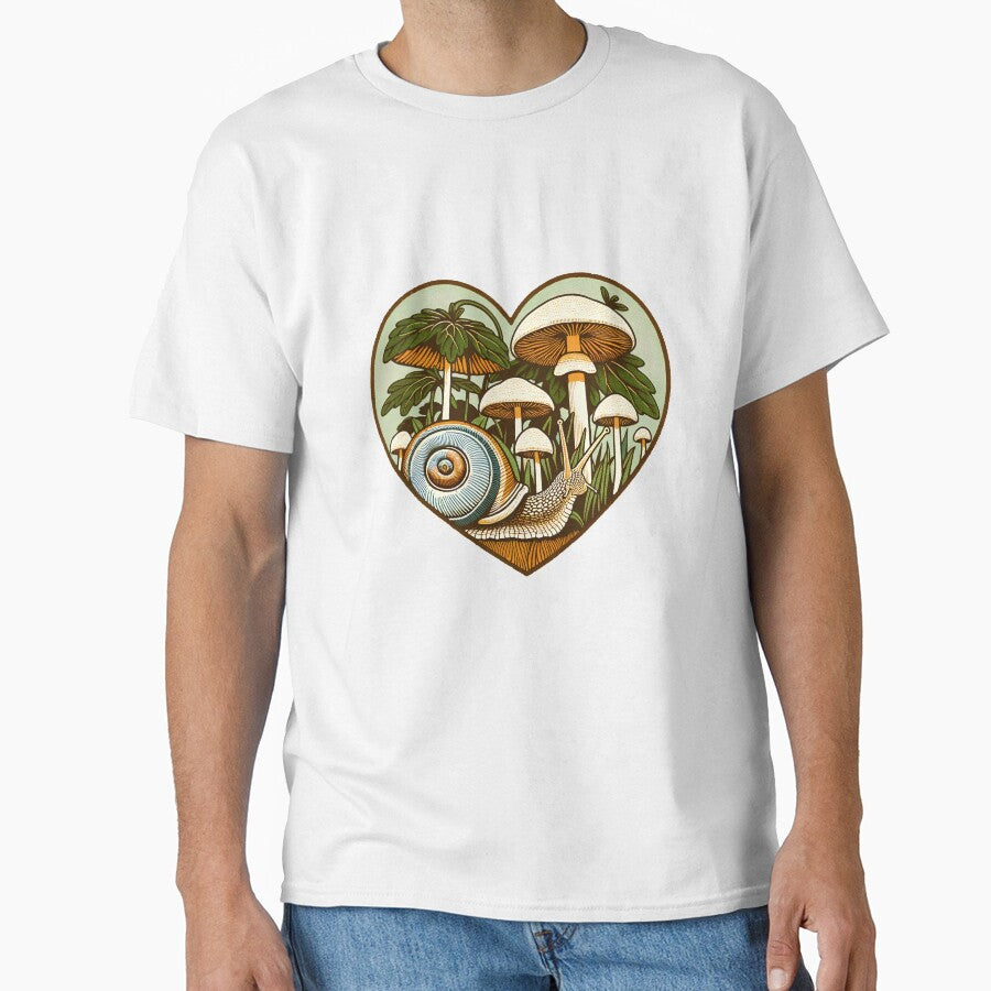 Mushroom forest Snail by FrictionMaxxing