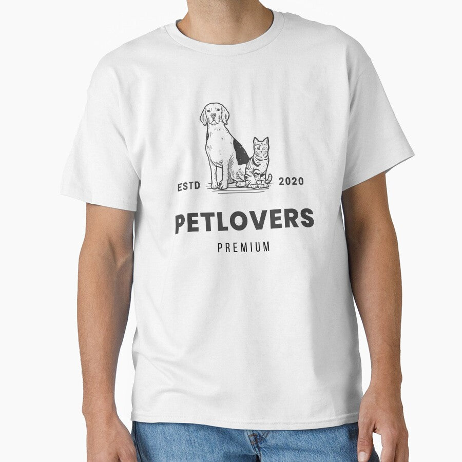 Cats Dogs Retro Petlovers Premium Brand Estd Established in 2020 by activlifewear