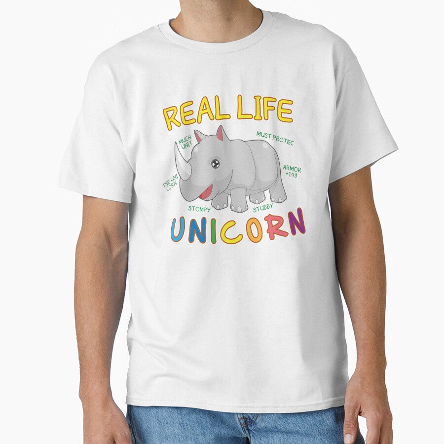 Real Life Unicorn is the Rhino-Kun! Meme Tshirt by sasuga8