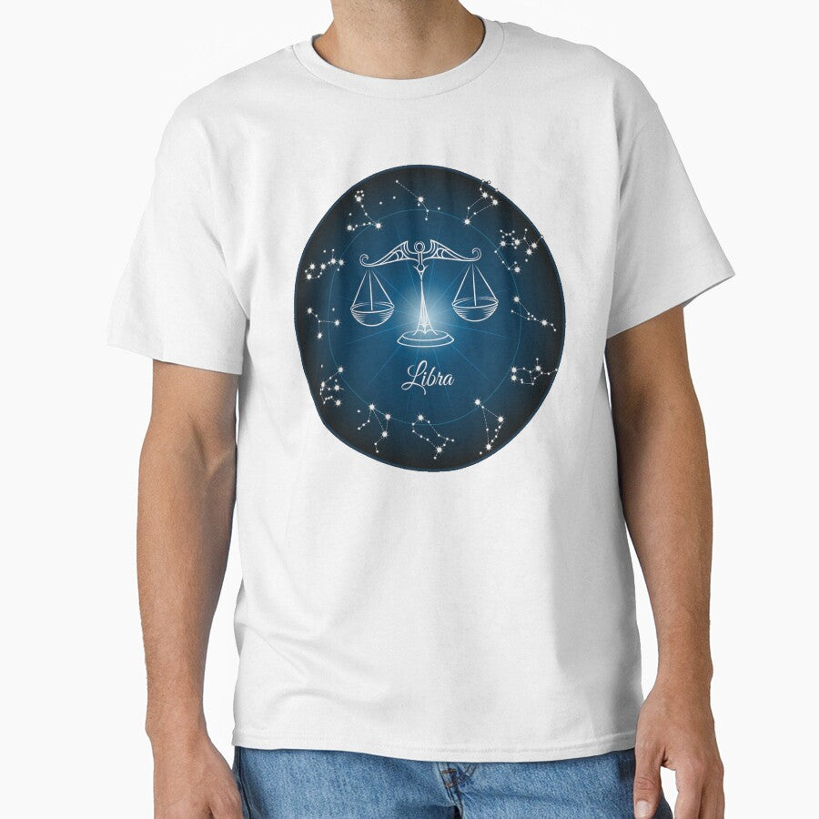 Libra: Zodiac Constellation Circle Star Sign by WearWolfDesigns