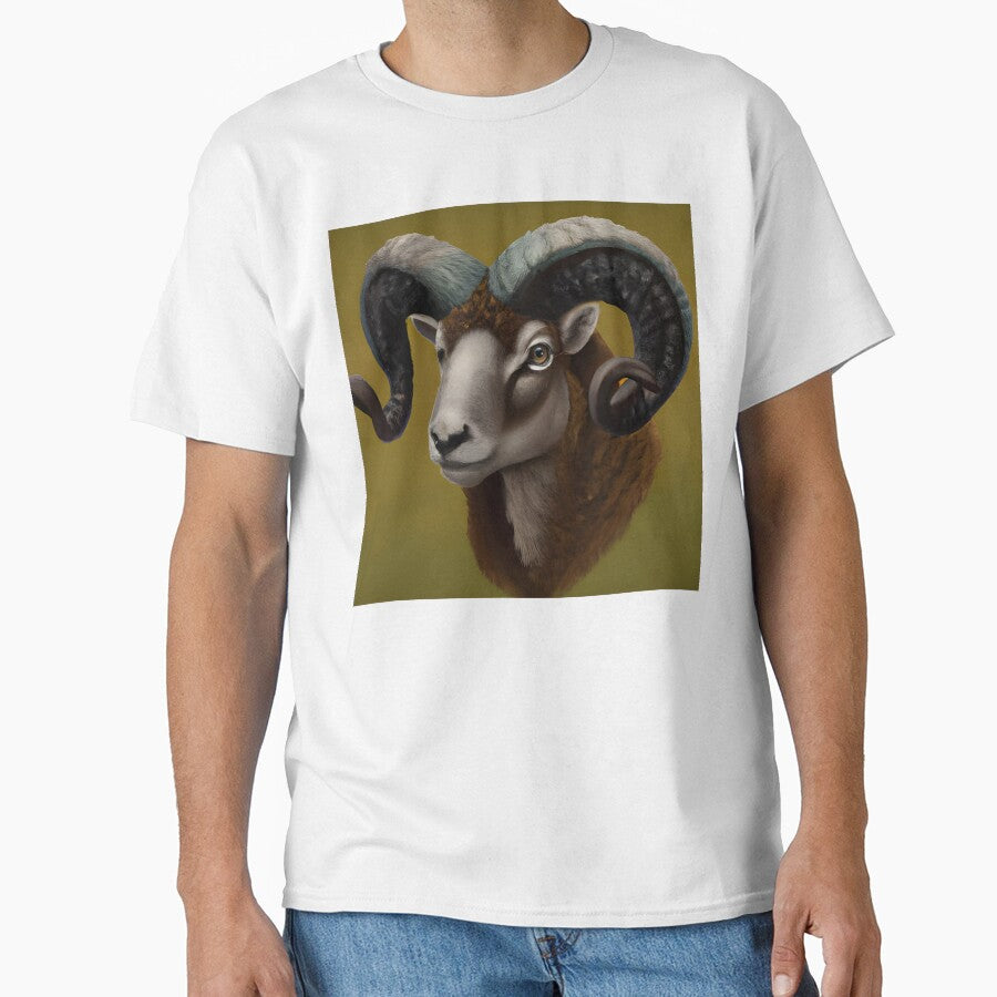 Dorset Horn Ram by blakcirclegirl