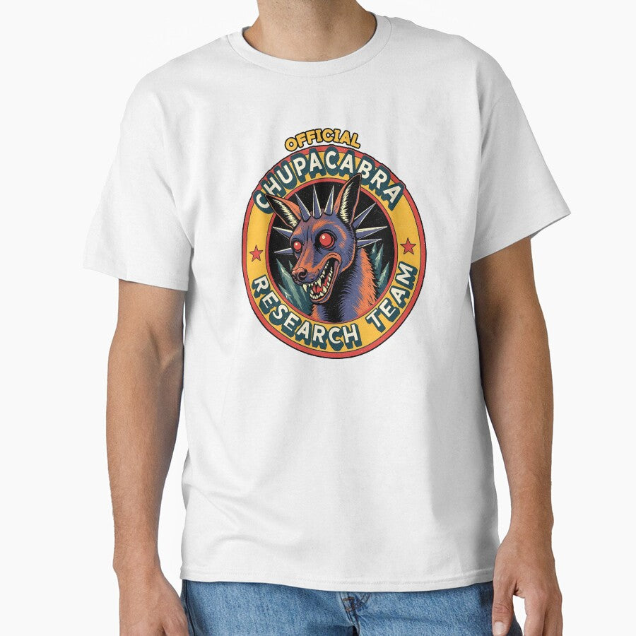 Official Chupacabra Research Team - Cryptozoology & Monster Hunter Design by Vintagenaut Co.