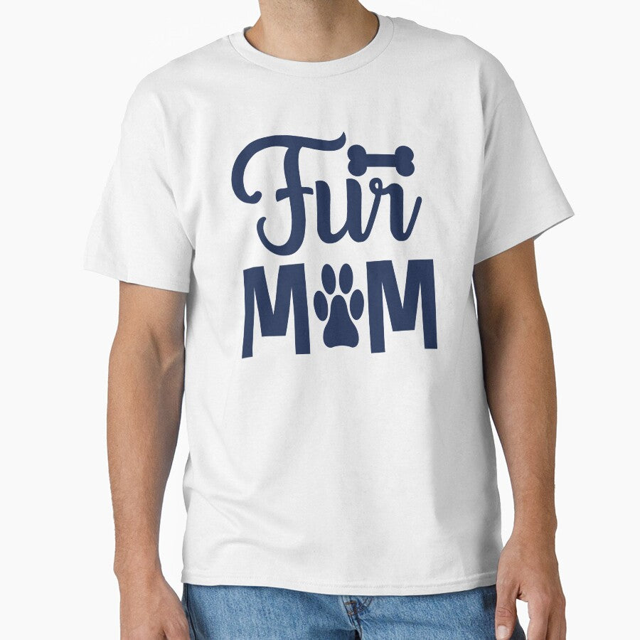 Fur Mum Typography: Stylish Expression for Pet Moms by Ignitesoul4