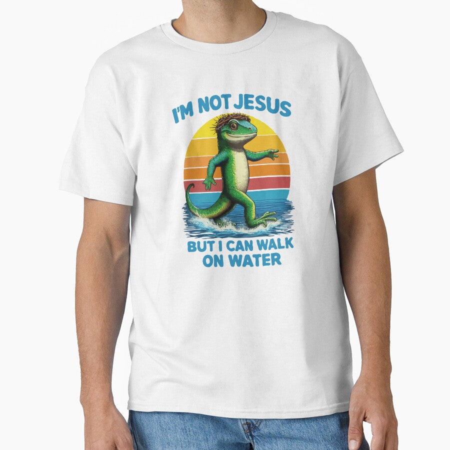 Jesus Lizard Walking On Water by Gkinoki