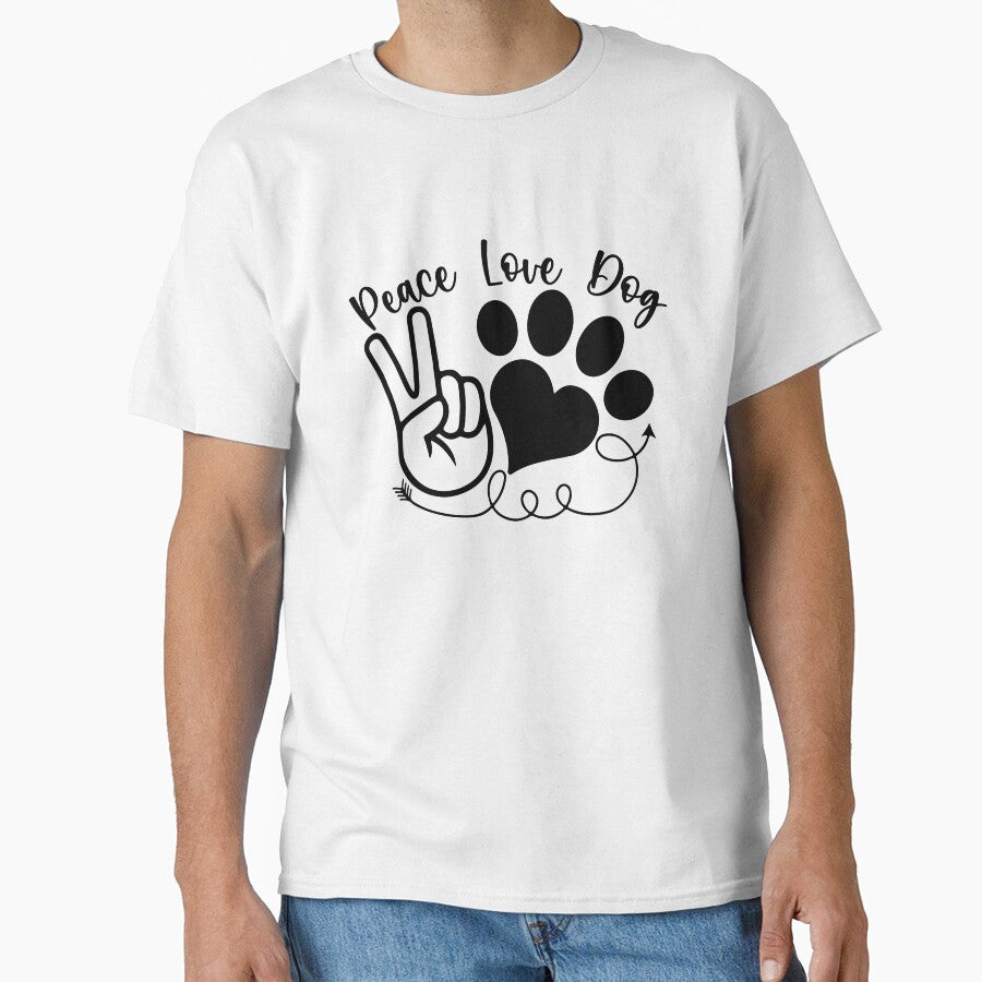 Peace Love Dog by MSHprints