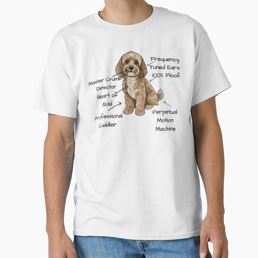 Funny Cockapoo Anatomy - Unique Gift for Dog Moms by RNTStudio