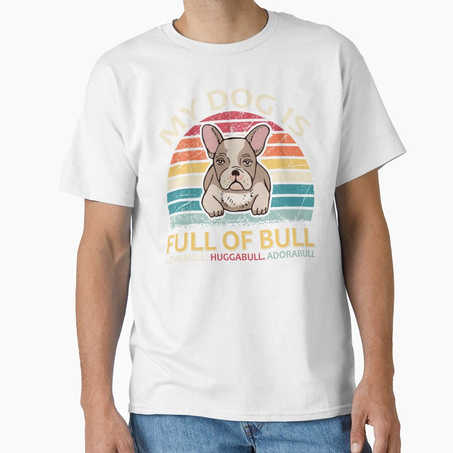 Full Of Bull Pitbull Vintage Retro by retrodesigner14