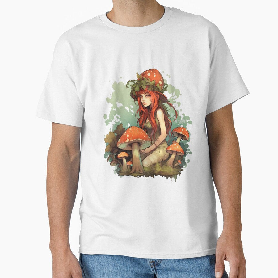 Fantasy Forager | Toadstool Mushroom Girl by CardBoardTables